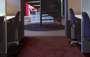 ZST19-系列-辦公室丙綸方塊地毯